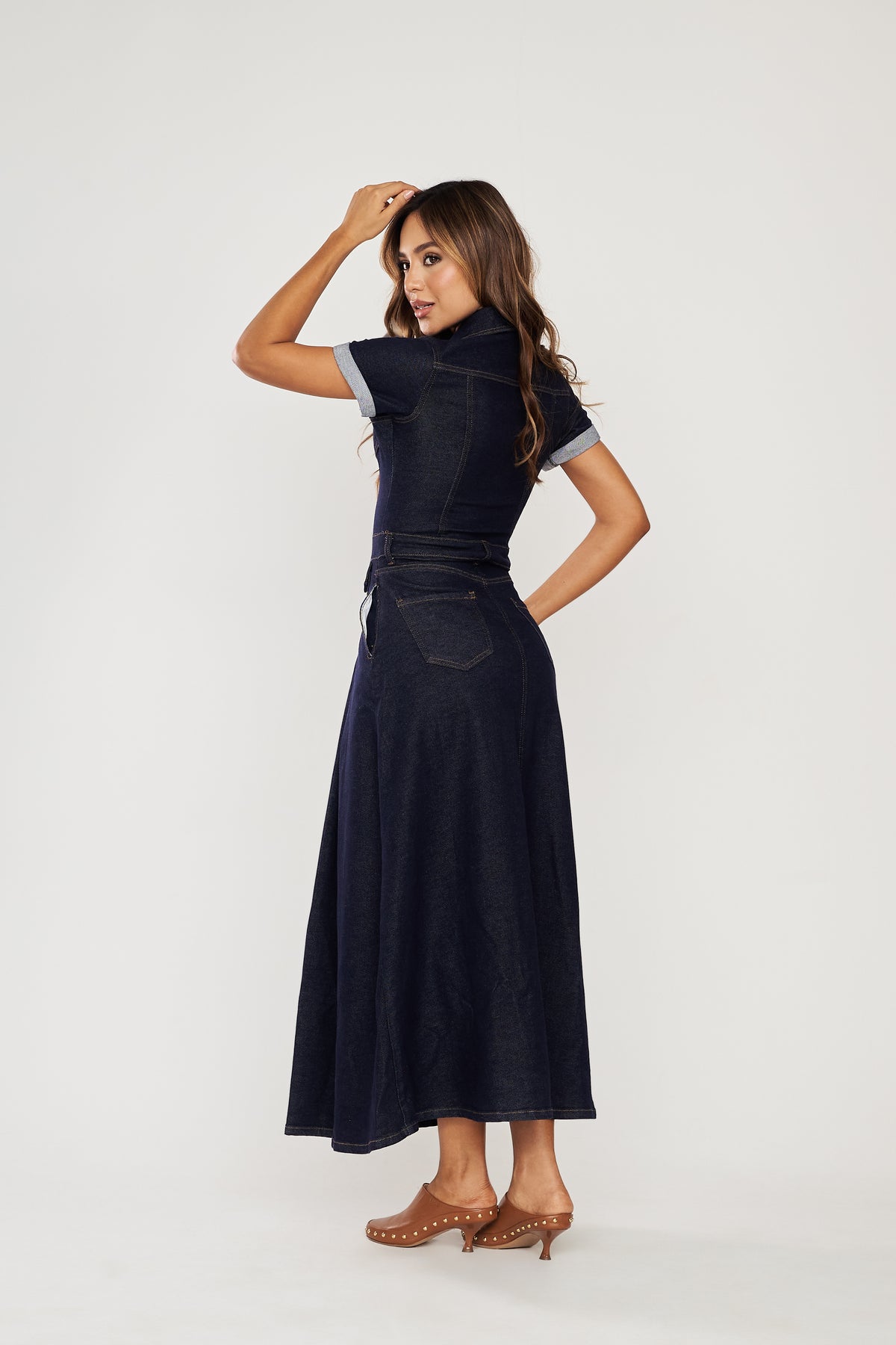 Vestido Denim Índigo