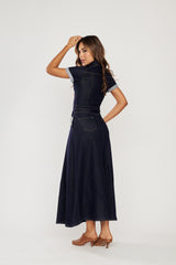 Vestido Denim Índigo