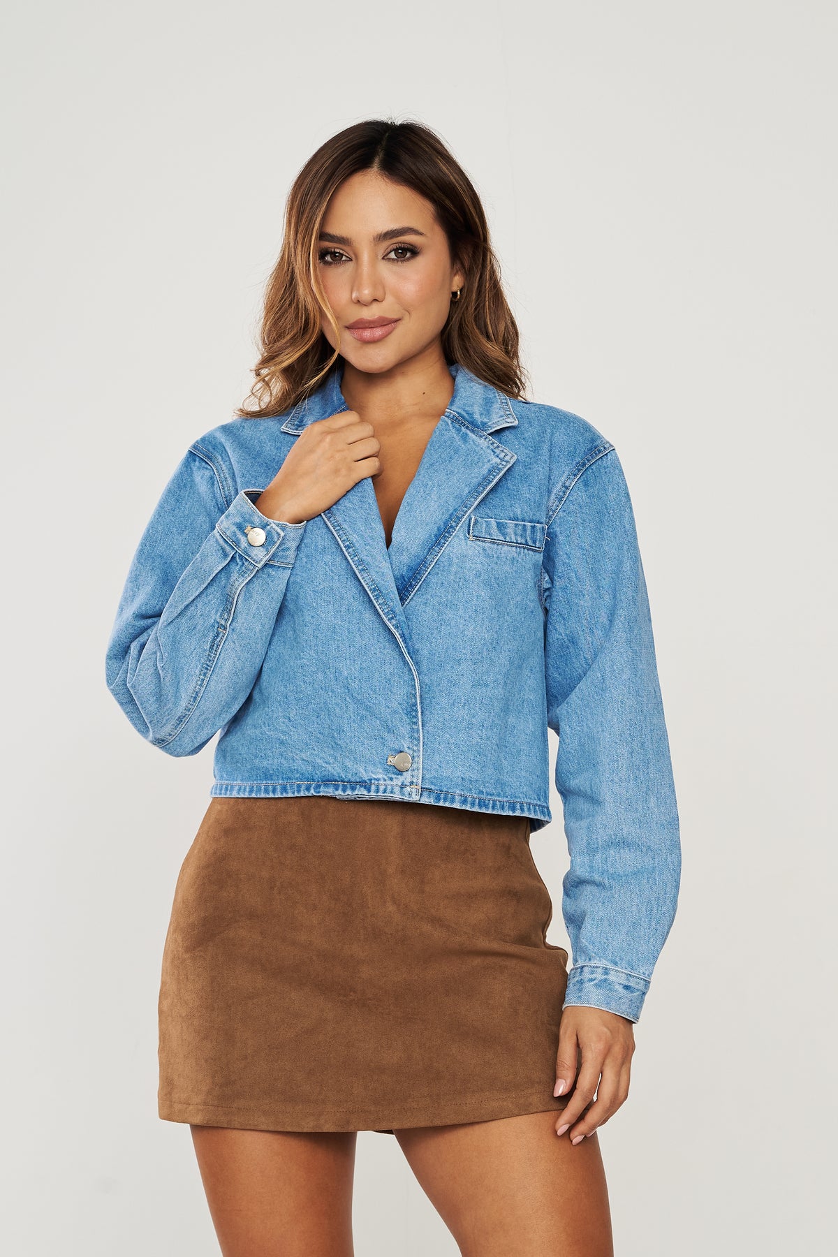 Chaqueta Denim Cut
