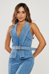 Enterizo Denim Alessia